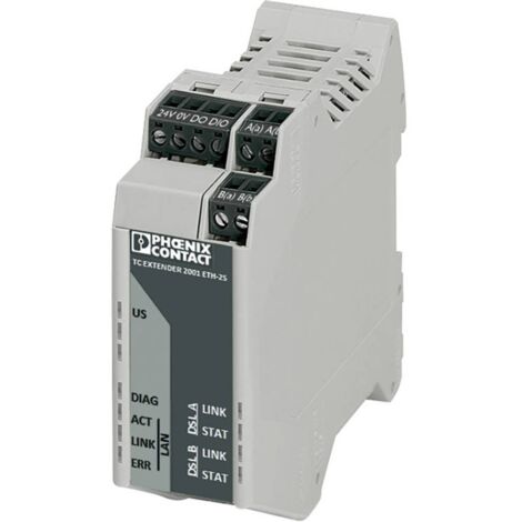 Phoenix Contact TC Extender 2001 Ethernet Grigio 13 cm