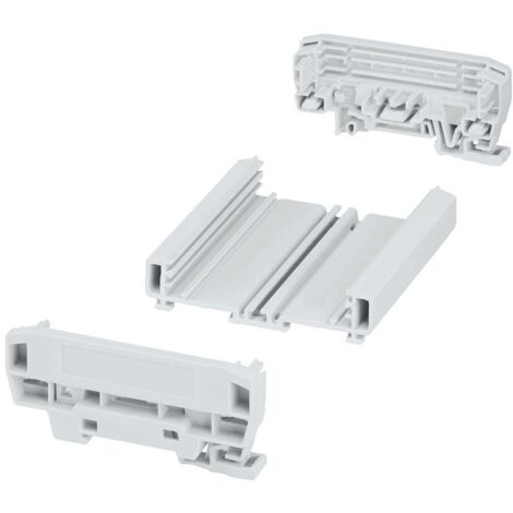 Phoenix Contact UM-BASIC-KIT-B72-L100-7035 1300346 Boîtier profilé 103.8 x 92.3 x 39.45 PVC gris clair (RAL 7035) 1 pc(