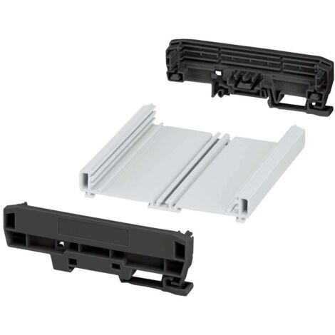 Phoenix Contact UM-PRO-KIT-B108-L120-7035 1310942 Boîtier profilé 123.8 x 127.8 x 39.45 PA gris clair (RAL 7035), noir
