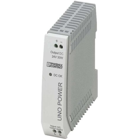 Phoenix Contact UNO-PS/1AC/24DC/30W Alimentatore per guida DIN 24 V/DC 1.25 A 30 W 1 x