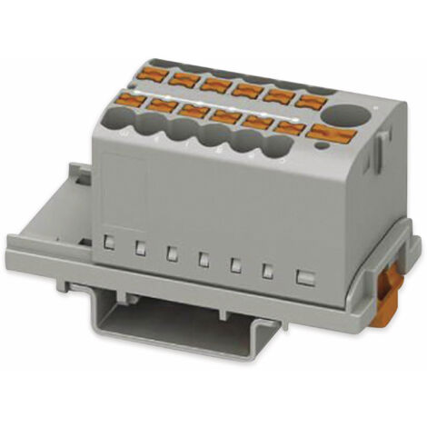 PHOENIX CONTACT Verteilerblock, 3273088, PTFIX 6/12X2,5-NS35 GY