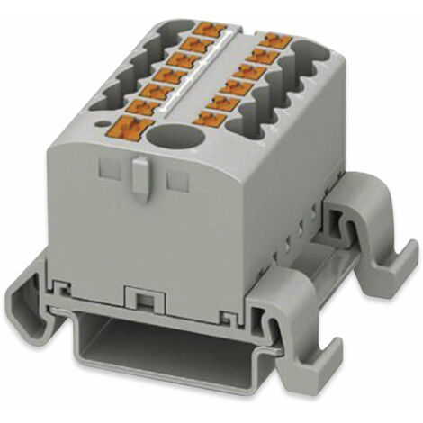 PHOENIX CONTACT Verteilerblock, 3273220, PTFIX 6/12X2,5-NS35A GY