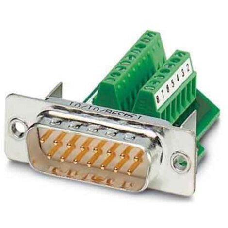 Phoenix Contact VS-15-ST-DSUB/16-MPT-0,5 1688078 D-SUB Stecker 180 ° Polzahl: 15 Schrauben 1 St.