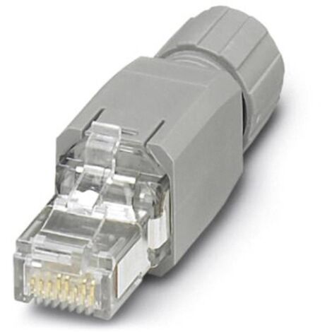 Phoenix Contact VS-VARAN-RJ45-Q Connecteurs RJ45 1402410 mâle, droit Nombre de pôles 6 gris 1 pc(s)