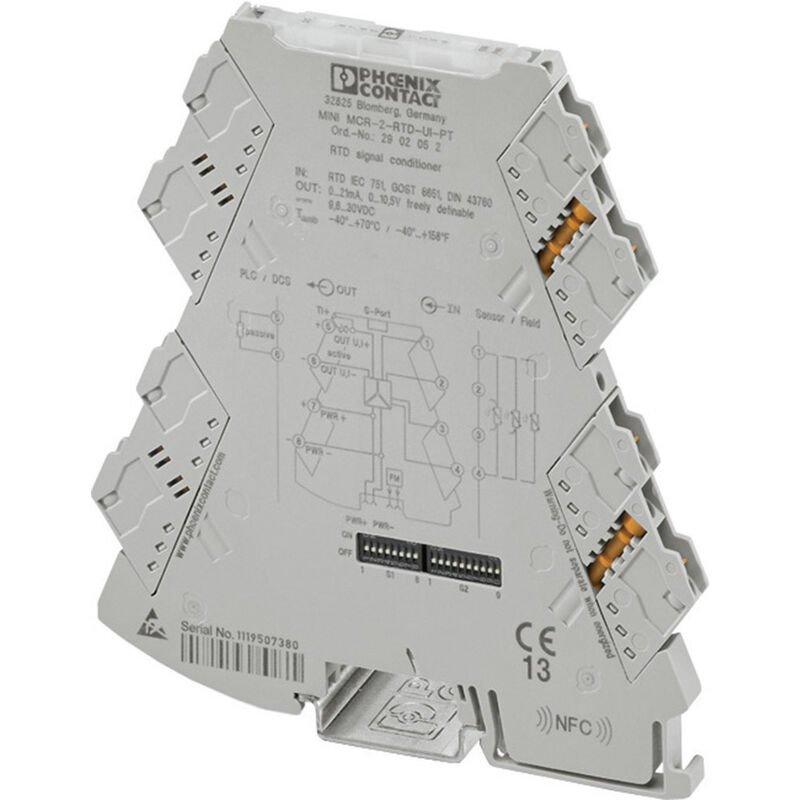 Phoenix Contact Mini Mcr-2-Rtd-Ui Temperaturmessumformer 2902049