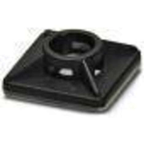 Phoenix Contact WT-BASE LS HF 4 BK Support de câble autocollant 3240707 4 voies noir 100 pc(s)