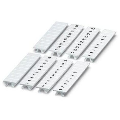 PHOENIX CONTACT ZB 4.LGS:FORTL.ZAHEN 11-20 - NASTRO DENTELLATO, 10 PEZZI, 11-20 NUMERI CONTINUI, 4 MM DI LARGHEZZA, 1.110 G, BIA