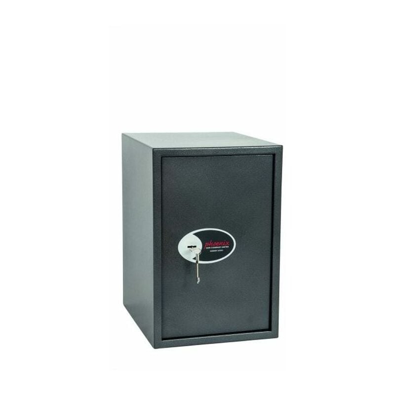 VELA Phoenix Home and Office Size 5 Secuity Safe Key Lock Gaphite Gey SS0805K
