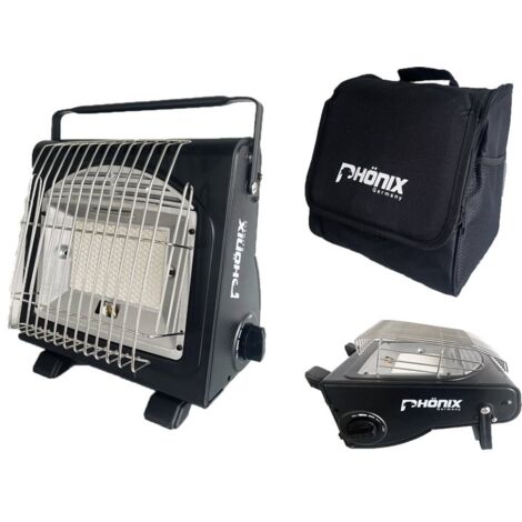PHönix PH-100 Heizstrahler Gasheizung 1,7 KW Keramik Camping Heizung