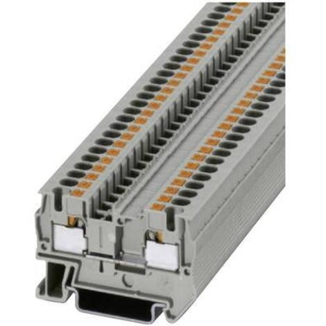 Phoenix PT 4 connecteur électrique gris sur rail DIN