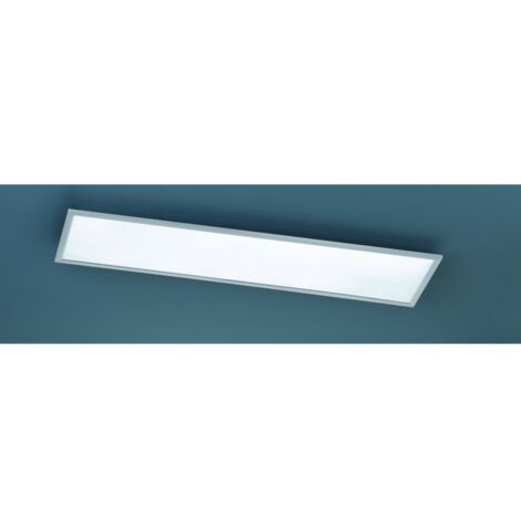 Phoenix Rechteckige Deckenleuchte Led Dimmer Nickel Trio Lighting
