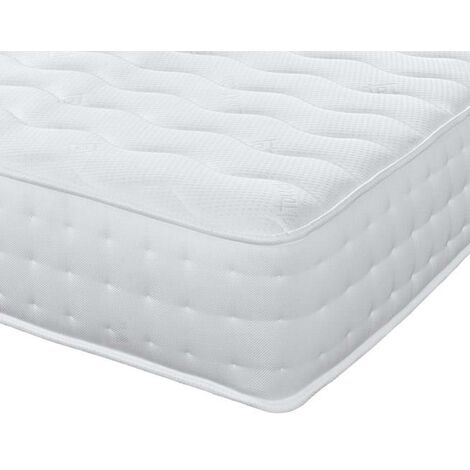 Phoenix Side Stitched 3Tac Memory Foam Bonnell Mattress, 4ft Small Double