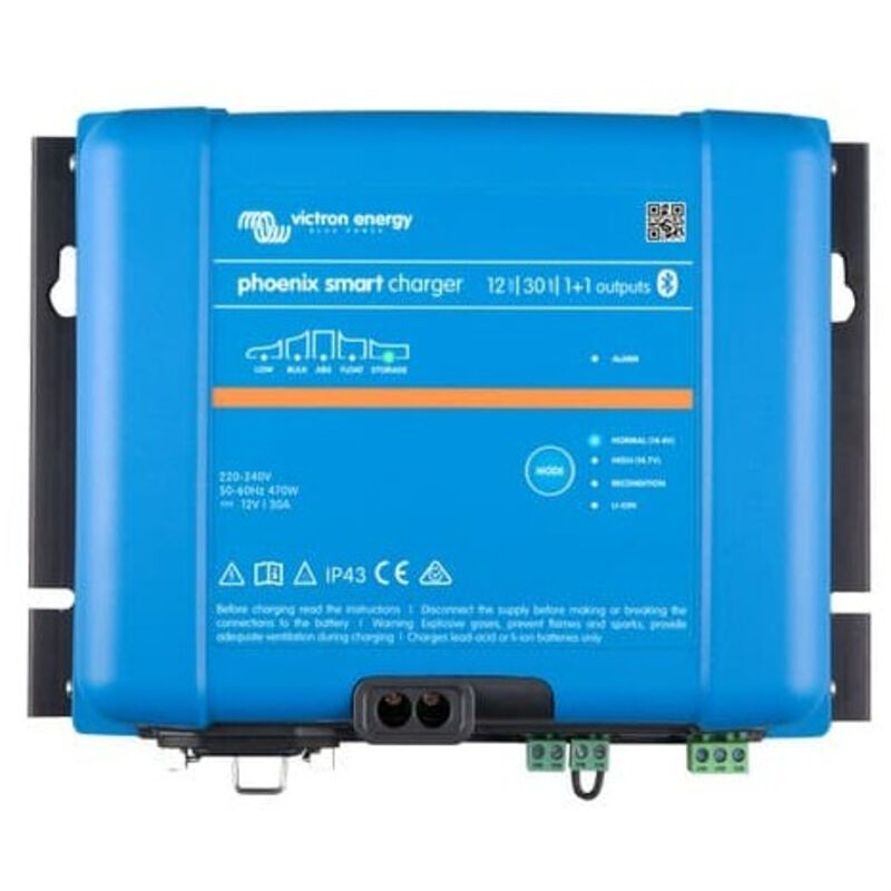 Victron Energy - Chargeur Smart IP43 Charger 12/30(1+1) 120-240V