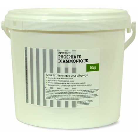 Phosphate diammonique attractif alimentaire de piégeage UAB. seau 5 kg