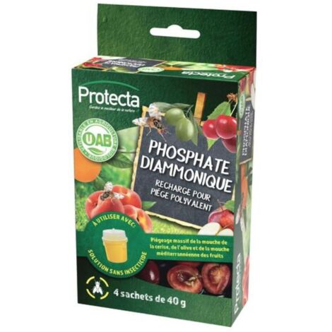 Phosphate diammonique - Mouche piqueuse des fruits 4 x 40 g