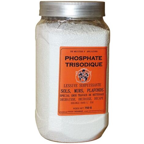 Nettoyant phosphate trisodique 0.75kg – Efficace pour dégraisser sols et surfaces – Nettoyage professionnel et intensif – Dousselin