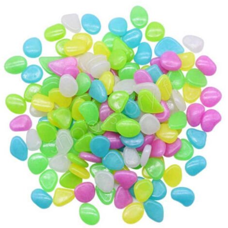 PHOSPHOSTONES : 100 Galets Fluorescents de Décoration