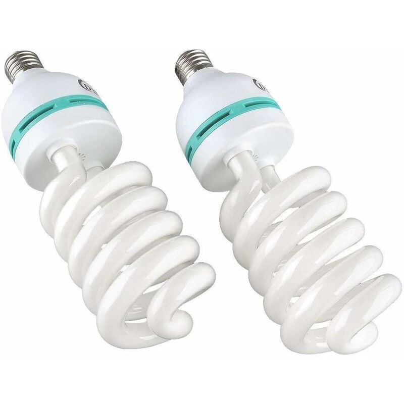 

Photo Lamp E27 Bombilla para Photo Studio Lámpara de luz Diurna Lámpara Incandescente Lámpara de Ahorro de Energía Lámpara de Estudio 2X 135W
