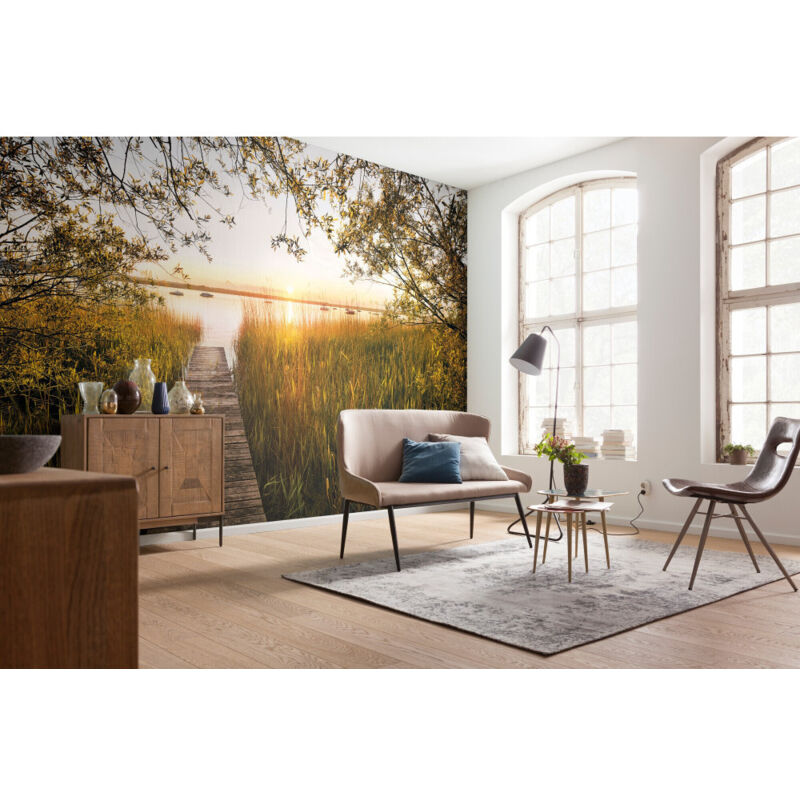 Komar - Photo murale - 400 x 260 cm- panoramique intissé - Lakeside