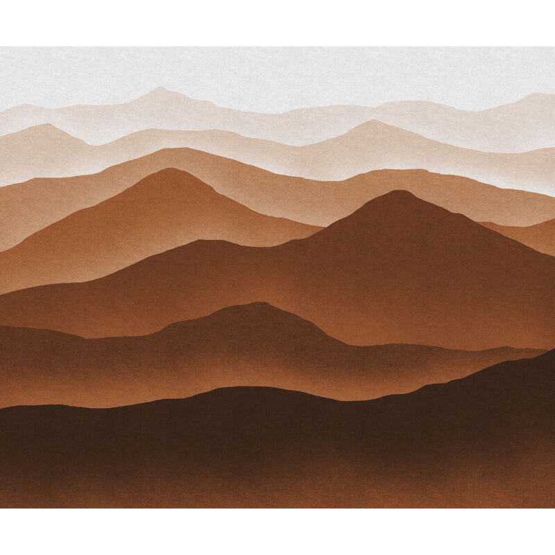 Papier peint panoramique modern Montagnes Macchiato Papier peint panoramique modern Montagnes Macchiato
