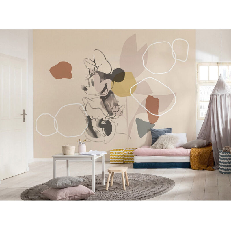 Komar - Poster xxl minnie petit rond l350 x h280 cm