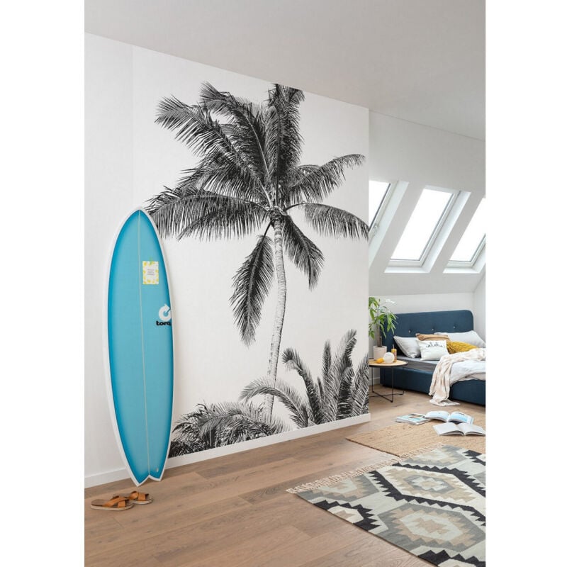 Poster XXL palmier vintage l200 x h280 cm