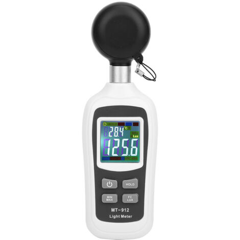 Photomètre numérique Portable 0-20000 Lx, haute précision, illuminomètre, luxmètre, mesureur de température