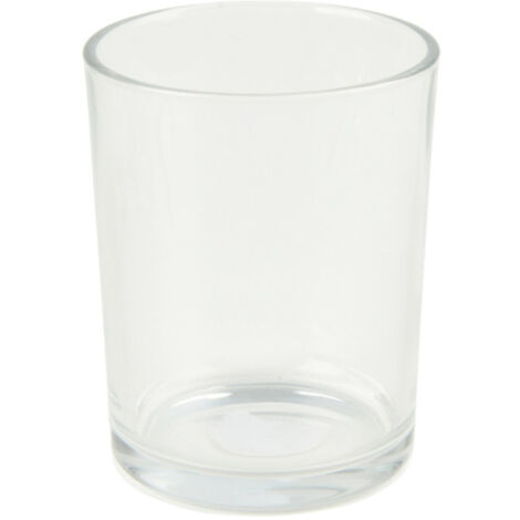 Photophore Déco "Verre" 12cm Transparent