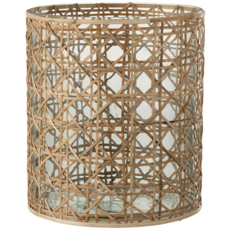 Photophore Design "Candice" 23cm Naturel