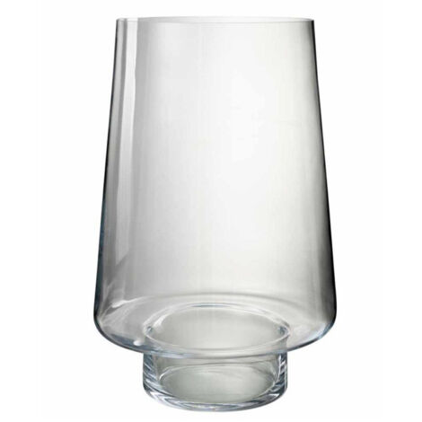 Photophore Design en Verre "Oli" 56cm Transparent