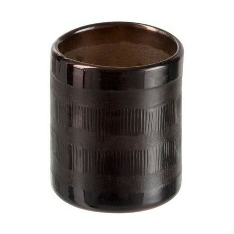 Photophore verre marron Narsh 8 cm