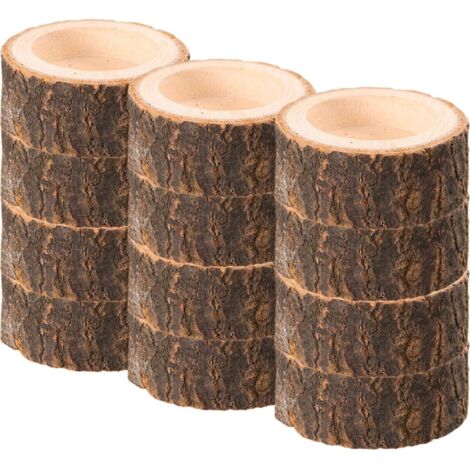 Photophores Bois Décoratifs Porte Bougie Chauffe Plat