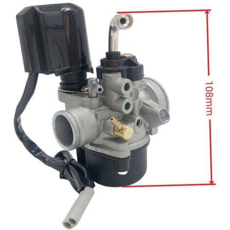 PHVA 17,5 mm Vergaser, kompatibel mit europäischen Modellen NRG, MC2, Power DD, DT 50 404-107, Kraftstoffzubehör, Drosselklappengehäuse mit hoher Zerstäubungseffizienz.
