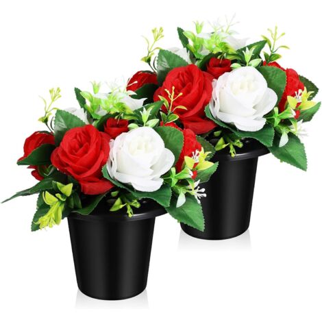 pi ces Fleurs Artificielles pour Cimeti re Petit Seau D