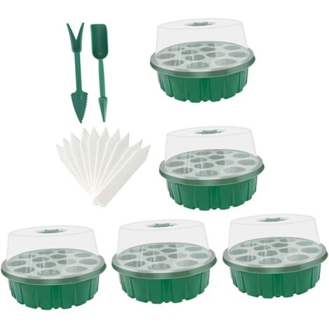 pi ces Kit de D marrage Jardinage avec Bacs Ronds Cellules