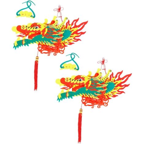 Pi ces Lanterne Dragon Chinois Plastique D coration Nouvel