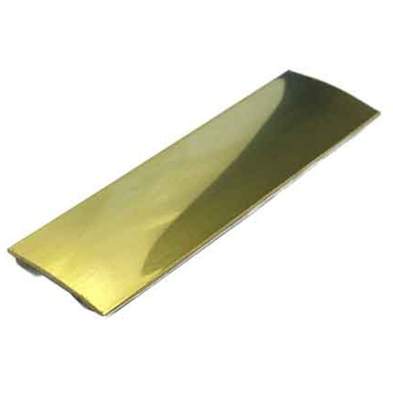PIAGGIA ADESIVA DI GIUNZIONE IN OTTONE LUCIDO 103 cm