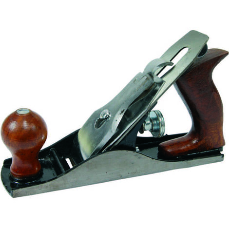 Pialla in Metallo con Manico in Legno 225mm Lama in Acciaio 41mm per la Lavorazione del Legno
