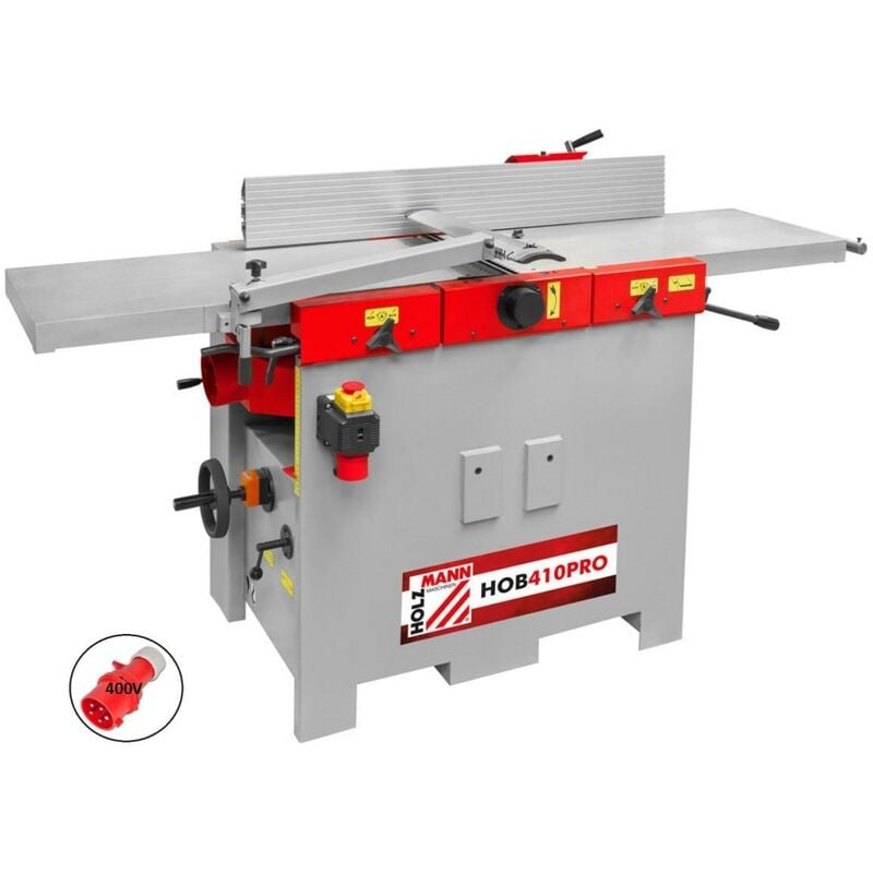 Image of Piallatrice filo spessore combinata lavorazione legno Holzmann hob410pro 400v