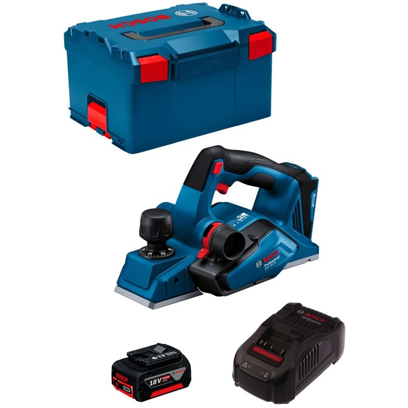 Pialletto BOSCH GHO 18V-26 (1 x 5,0 Ah + GAL1880CV + L-Boxx 238)