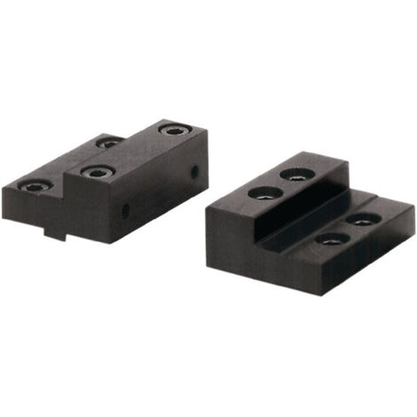 Pianetto di supporto per schiena, lunghezza 125 mm, supporto rovesciato, altezza 40 mm, in PA