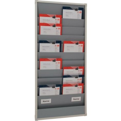 Pianificatore da officina A1282xL554xP76mm grigio 2 righe EICHNER