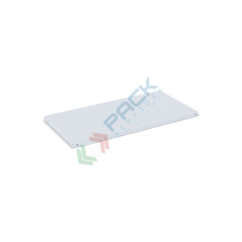 Image of Pack Services - Piano aggiuntivo per banco da lavoro con gambe fisse (serie bwfo) Mis. 760 l x 600 p x 35 h mm, portata 250 Kg, colore grigio ral