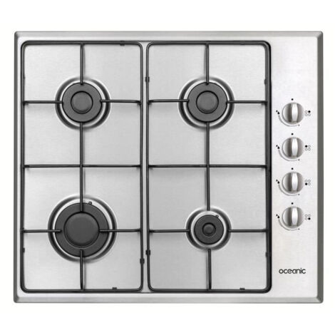 Piano cottura 4 fuochi OCEANIC - Gas inox