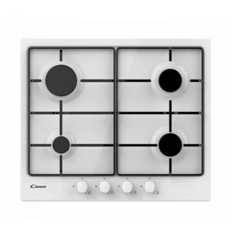 Piano cottura a gas Candy 4 zone cottura Piano in acciaio inox CHW6BRWW