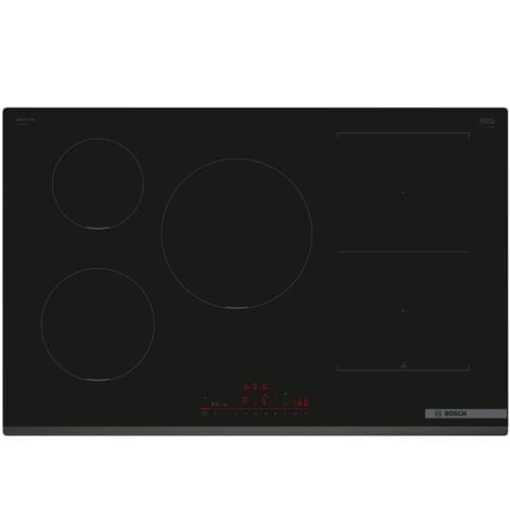 piano cottura a induzione 60 cm 5 fuochi 7400 w nero - PVW831HC1E - bosch