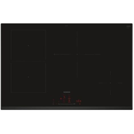 piano cottura a induzione 80 cm 4 fuochi 7400 w nero - ED851HSB1E - Siemens