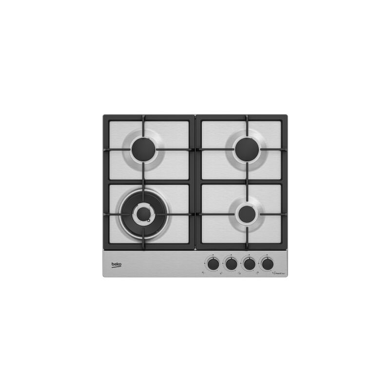 HIAW64225SXE p.cott. 60CM inox 3F+1TC com