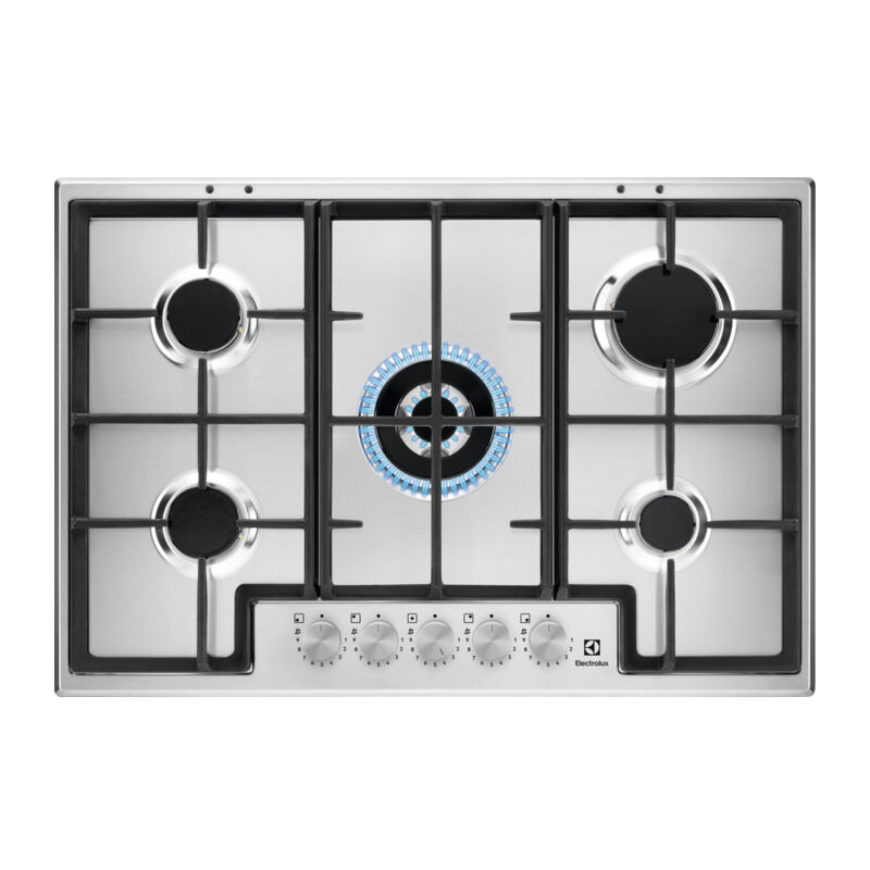 Image of EGS75362X Stainless steel Da incasso 75 cm Gas 5 Fornello(i) - Electrolux