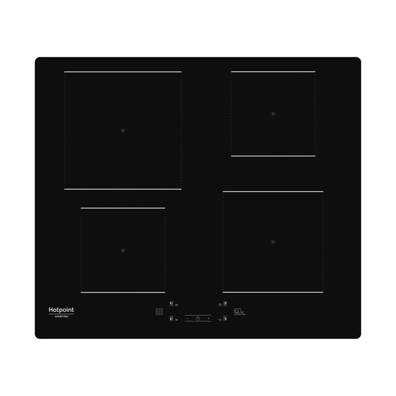 Hotpoint HQ 2260S NE Piano Cottura ad Induzione 4 Zone 59 cm Nero